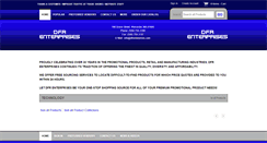 Desktop Screenshot of dfrenterprises.com